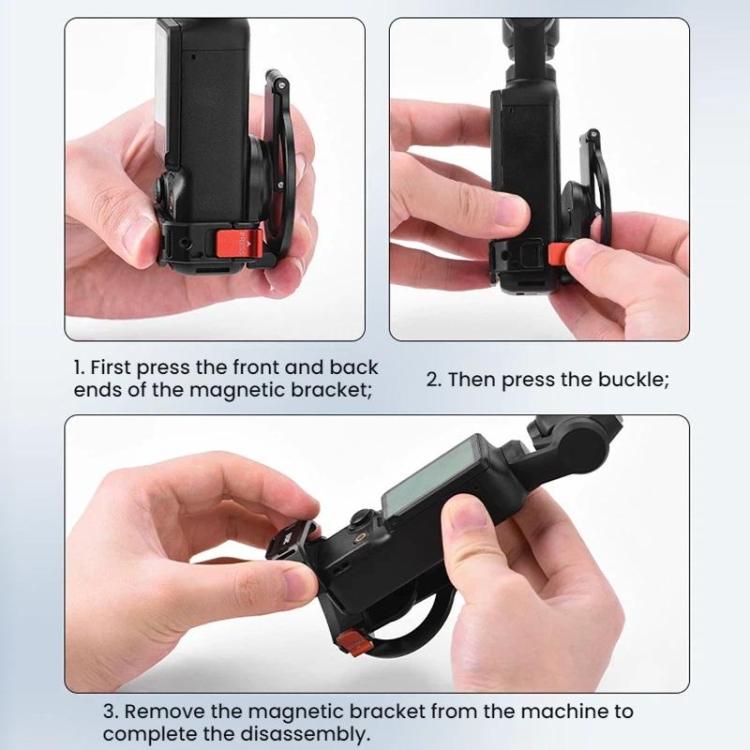 Magnetisk telefonholder med kold sko til Osmo Pocket 3