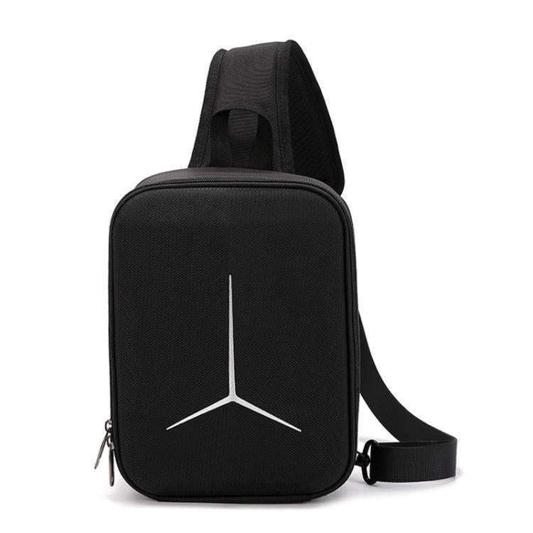 Til DJI Neo 2 BKano udendørs bærbar hård skal Smooth Fly Kit organizer-taske mini brysttaske, brysttaske (sort)