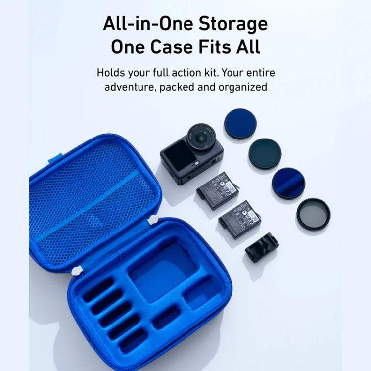 TELESIN DisAdv Medium Hard Skyddsfodral. Robust kameraväska för säker förvaring av din actionkamera.