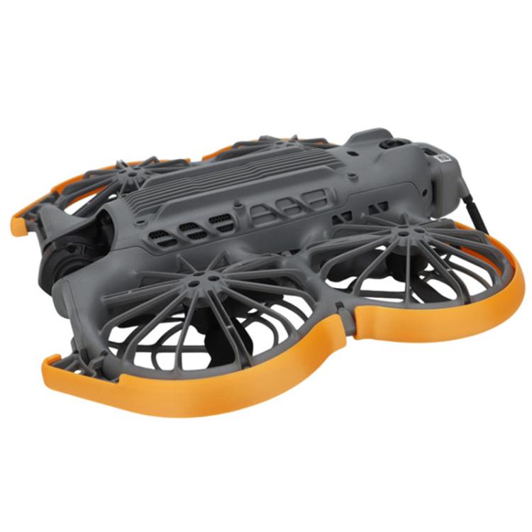 Skyddspaket DJI Neo 2 CQT – 4 delar: linsskydd, propellerhållare, landningsställsförlängare, kontrollfäste.