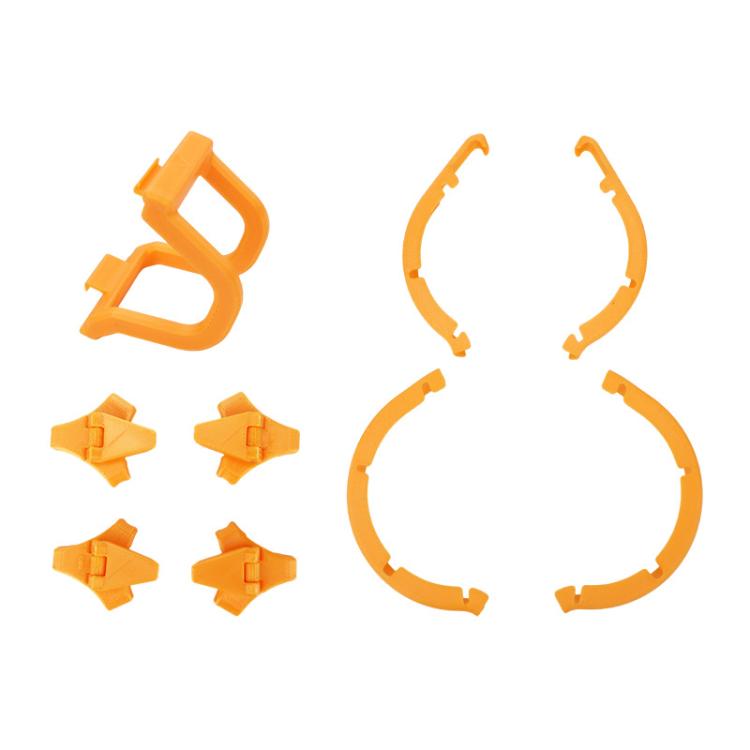 DJI Neo 2 CQT Skyddskit – 9 delar. Bild på komplett skyddskit för drönare med fodral & tillbehör.