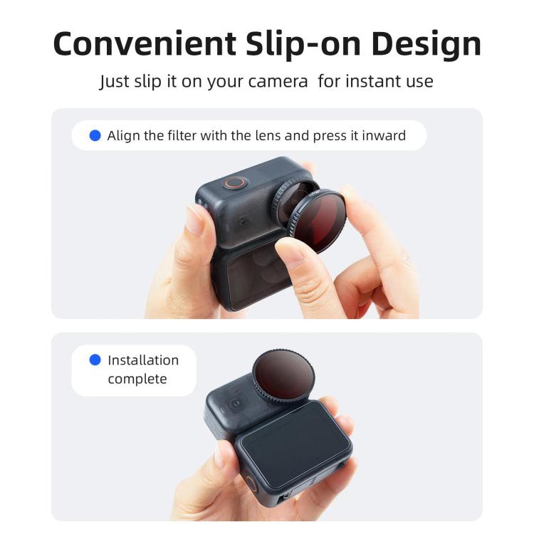 AMagisn Osmo Nano Quick Filter til DJI Osmo Nano