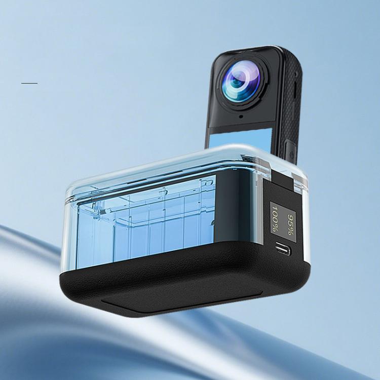 Insta360 X4 opladerluft - Insta360 X4 dobbelt batteriopladningshub