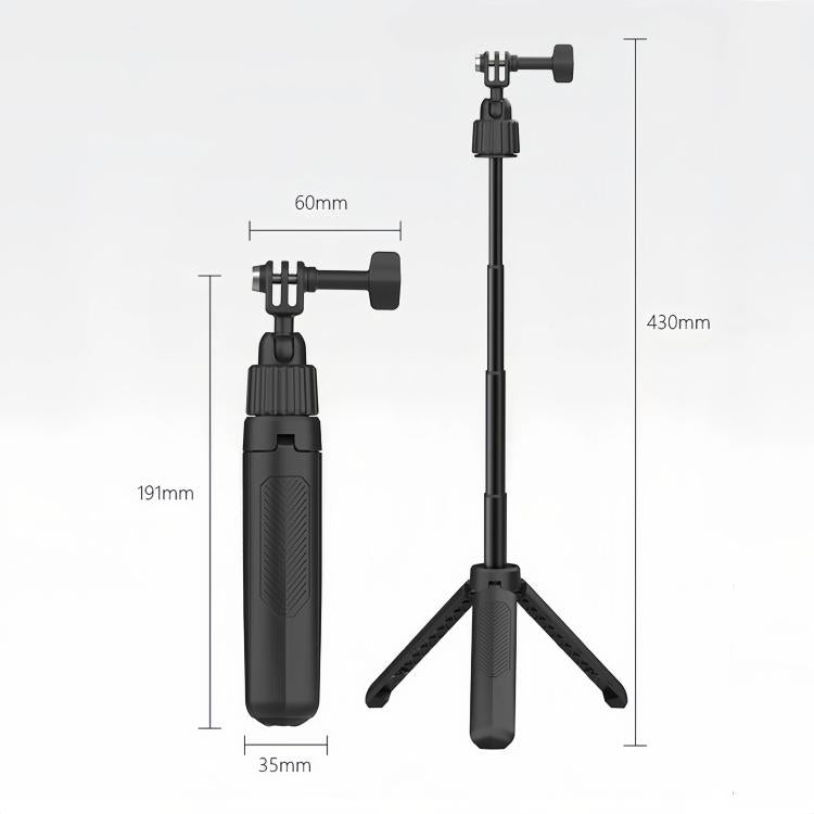 Stabiliser dine optagelser med et mini-actionkamera med stativ