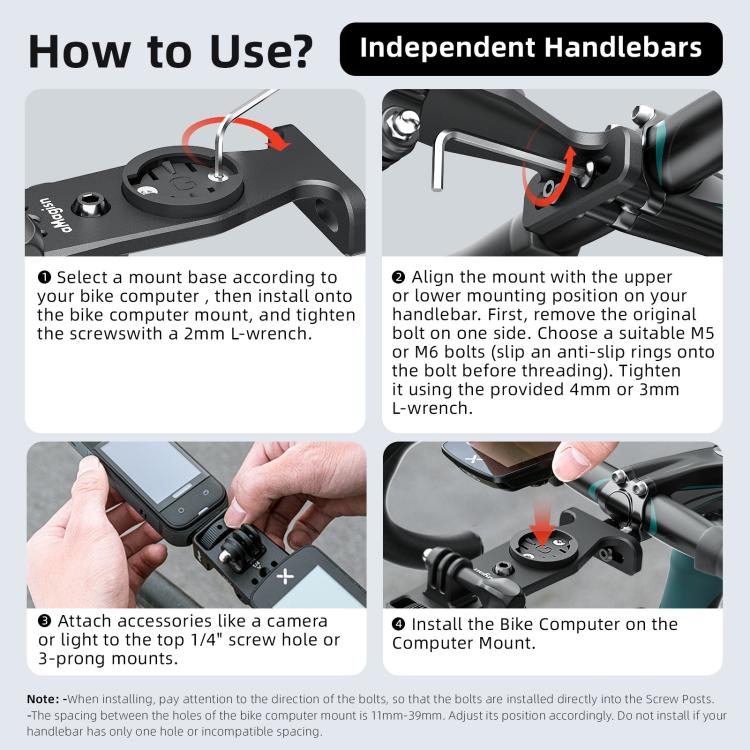 Sikr dit eventyr med et cykelholder til actionkameraer