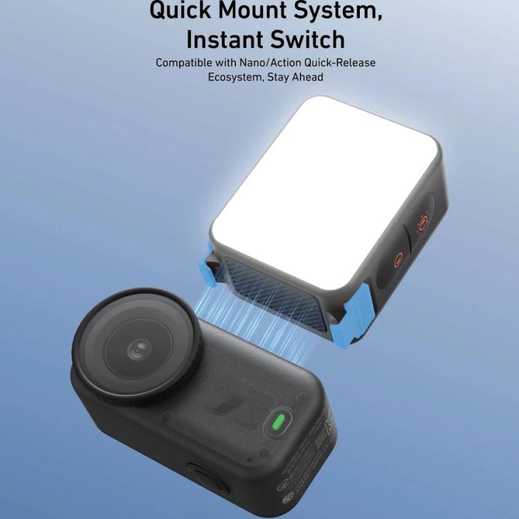 Telesin Magnetisk Belysning til DJI Osmo Action 6