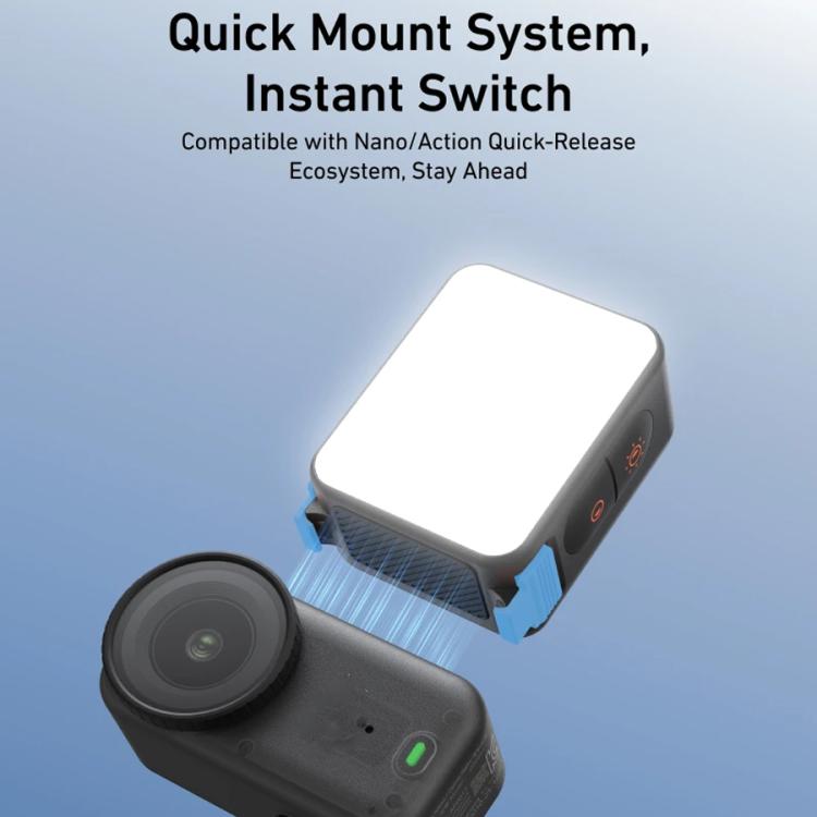 Telesin Magnetisk Belysning til DJI Osmo Action 6