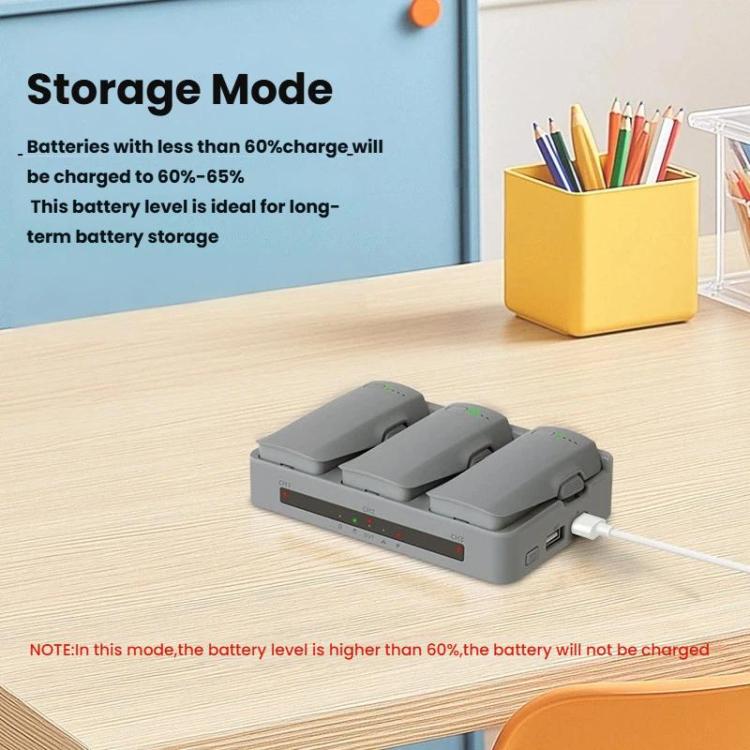 DJI Neo 2 Charging Hub 65W – Trippel batterioplader