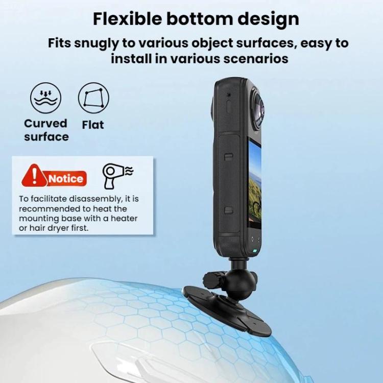 DJI - Flymile Gimbal Mount med Klæbebase