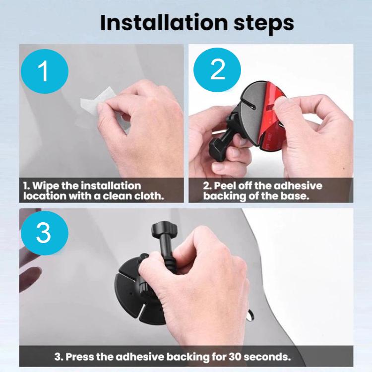 DJI - Flymile Gimbal Mount med Klæbebase