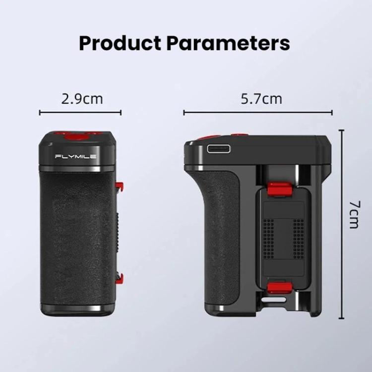 Flymile DJI Magnetisk Kameragreb til Actionkamera