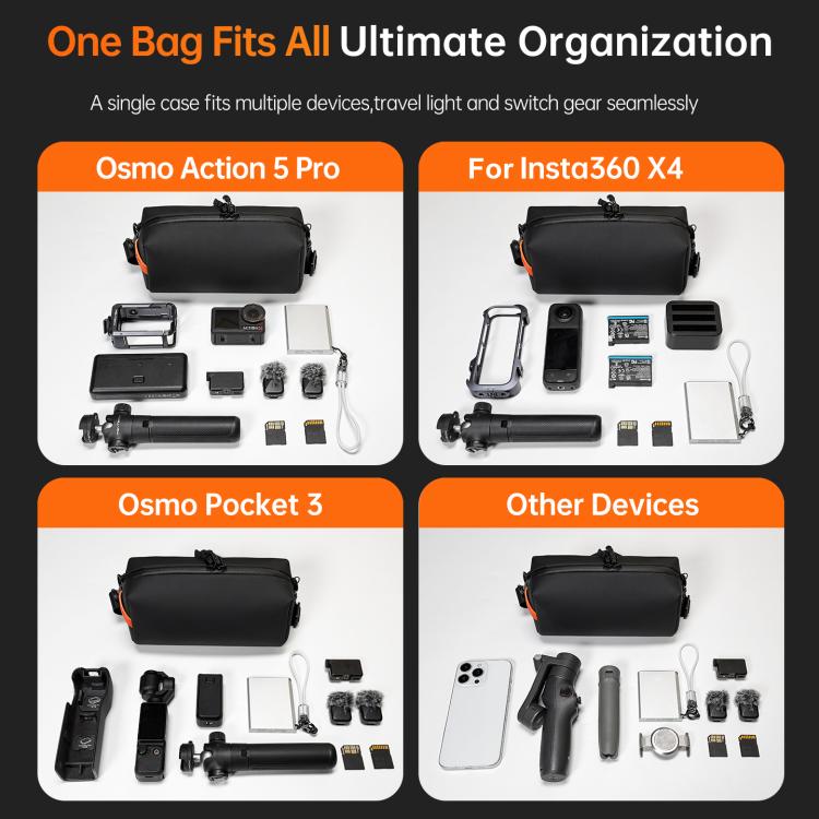 DJI Pocket 3 Skuldertaske til Actionkamera