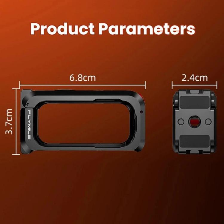 Til DJI Osmo Nano Flymile Metal Cage Beskyttelsesetui Forlængerramme, ON015
