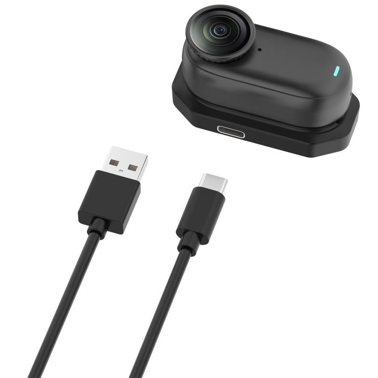 Til Insta360 GO 3S / GO 3 kamera magnetisk opladningsdock med kabel