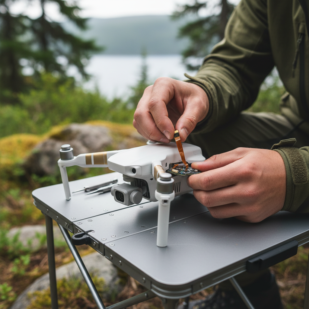 DJI Air 3 Gimbalkabel för Optimal Drönarprestanda (Detaljbild ⚠️)